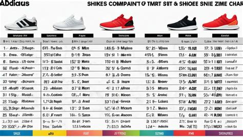 Nike VS Adidas Shoe Size Comparison 